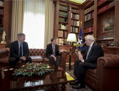 Τον πρόεδρο της IAAF υποδέχθηκε ο Πρόεδρος της Δημοκρατίας- Νωρίτερα ξεναγήθηκε στο Καλλιμάρμαρο (φωτο)